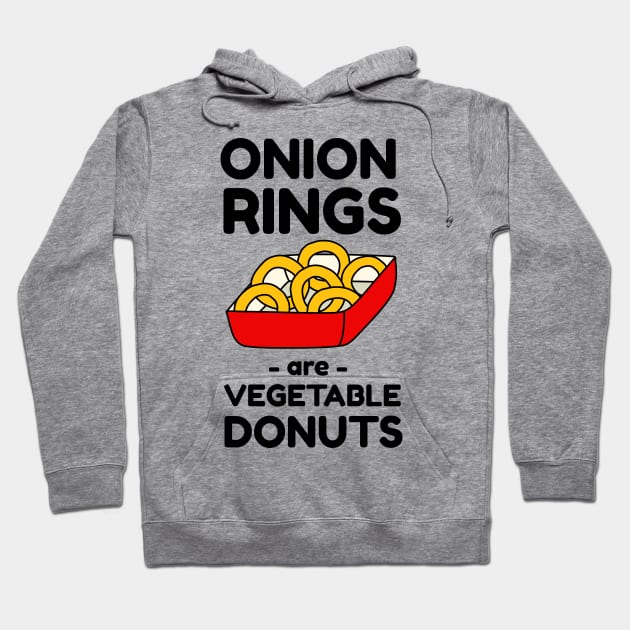 Onion rings vegetable donuts Hoodie by Blister